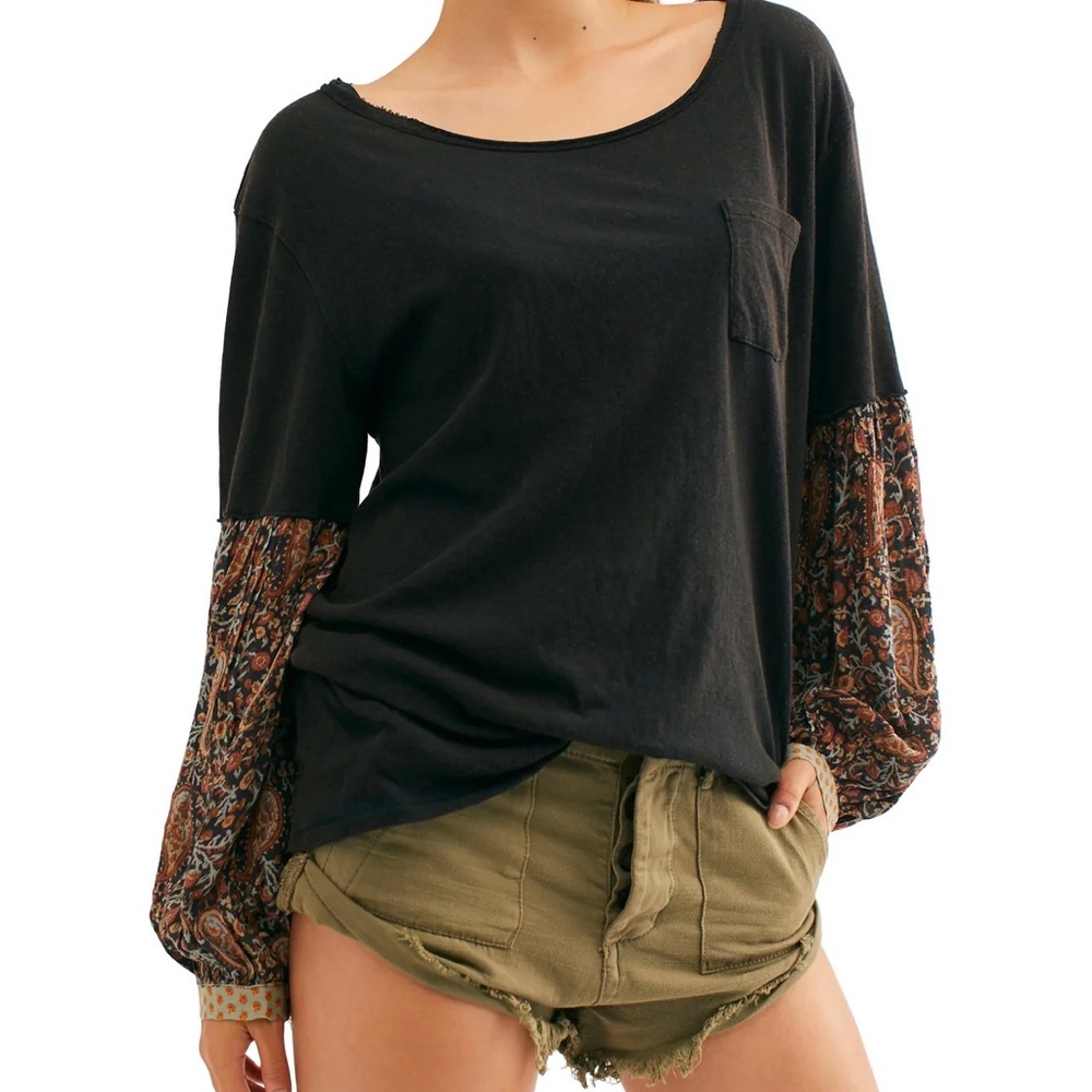 Free People Long sleeve shirt